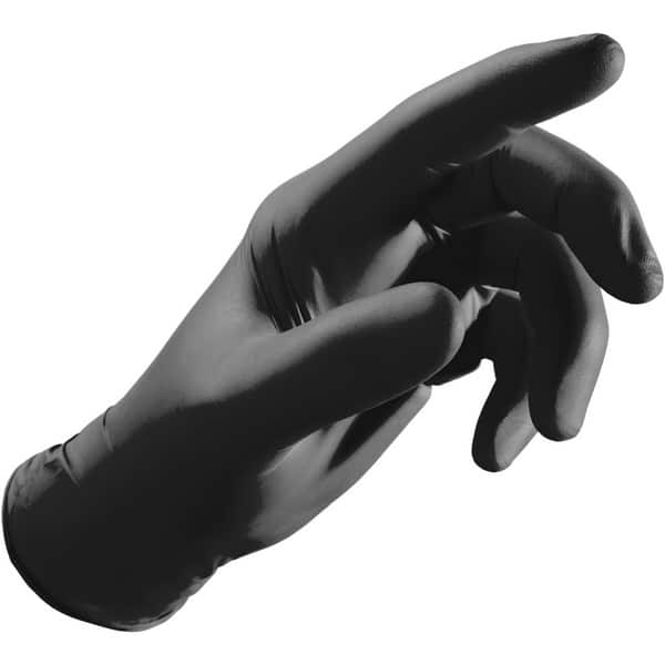 GUANTI NITRILE BLACK 35S (SCAT. 100 PZ)